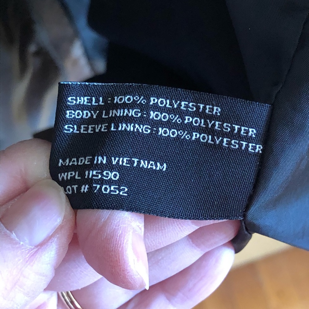 Men’s Zipper Down Lined Jacket. - image 4